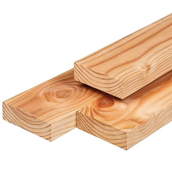 JWOODS Douglas Geschaafde Jumbo XL Gording 7x22x400 cm, naturel