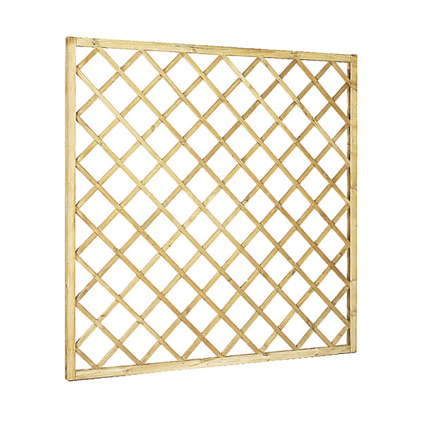 Restpartij Edam: 5 st. Grenen Trellis diagonaal 180x180 cm