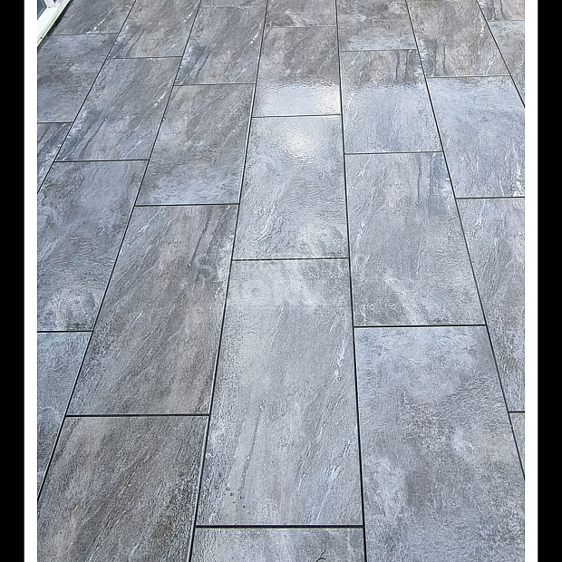 Outletpartij Edam: CeraLuxe 45x90x3 cm Ultra Aspen Antracite