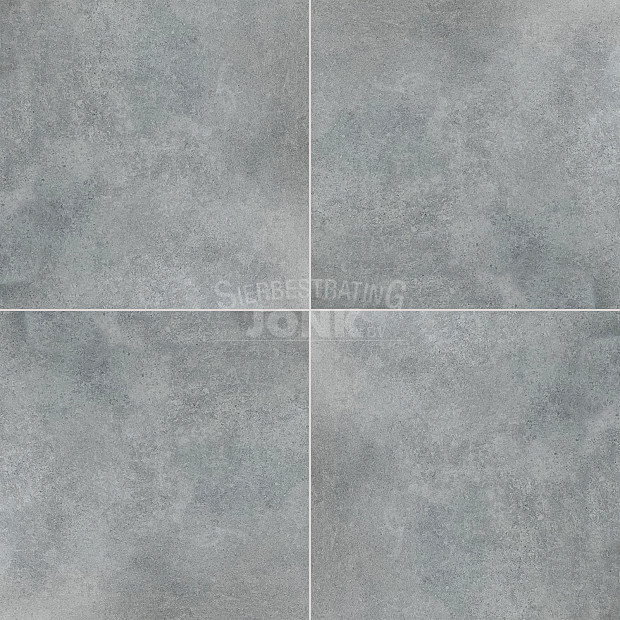 Actietegel keramiek op beton 60x60x4 cm Earth Design Mid Grey