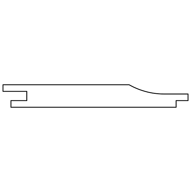 Grenen overhangend rabat 1,8x14,5x300 cm