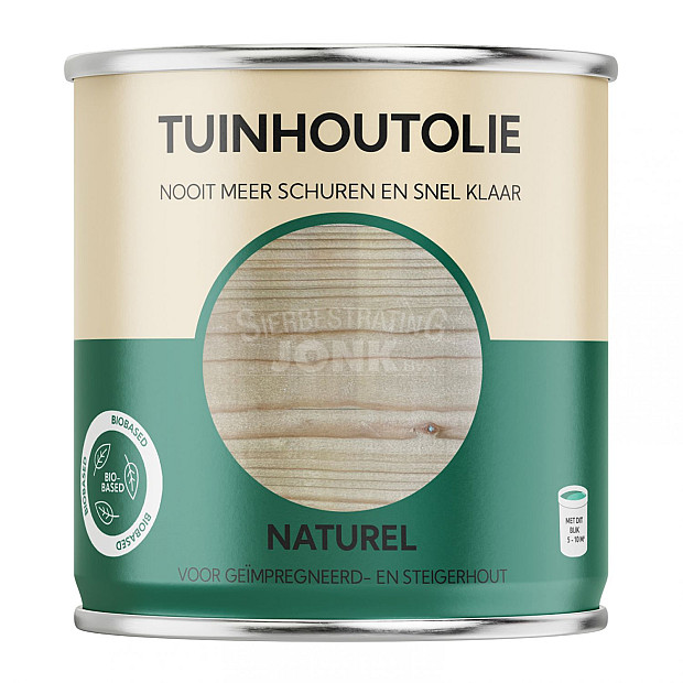 Tuinhoutolie naturel 750 ml