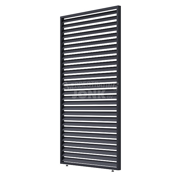 Shuttershade Louvre Shutter Paneel - 123cm Charcoal RAL 7015