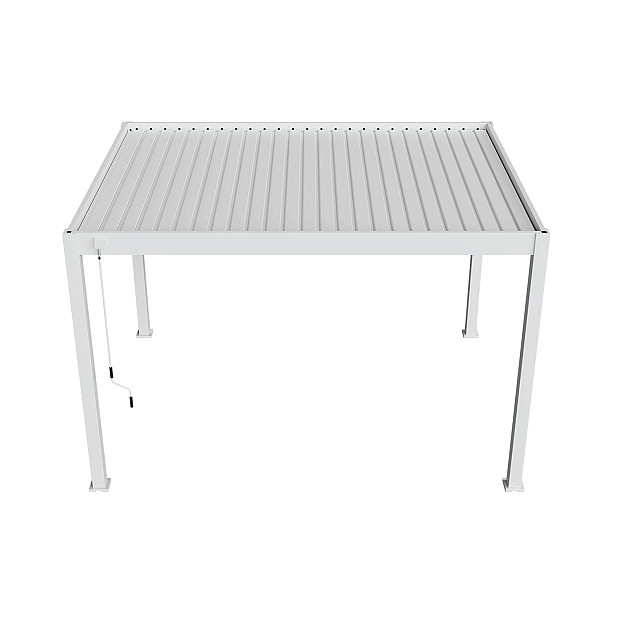 Shuttershade Aluminium Pergola 300x400x255cm White RAL 9016 Vrijstaand