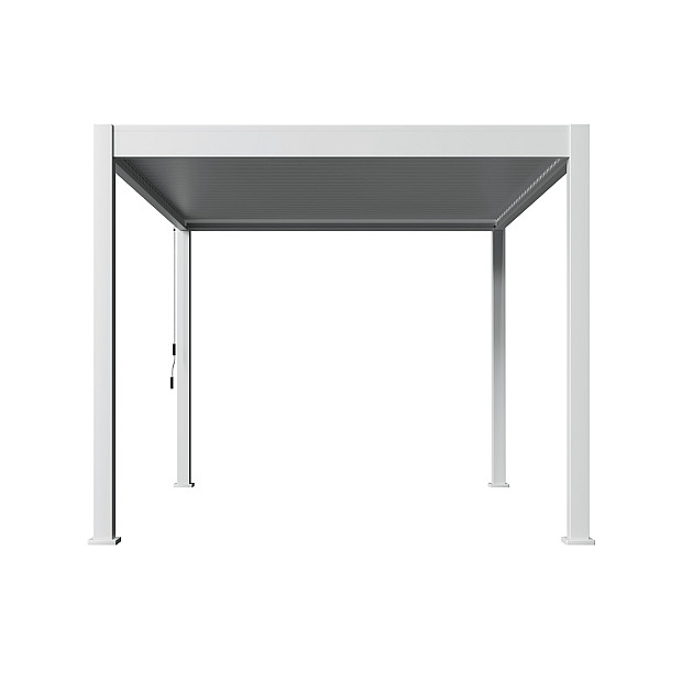 Shuttershade Aluminium Pergola 300x400x255cm White RAL 9016 Vrijstaand