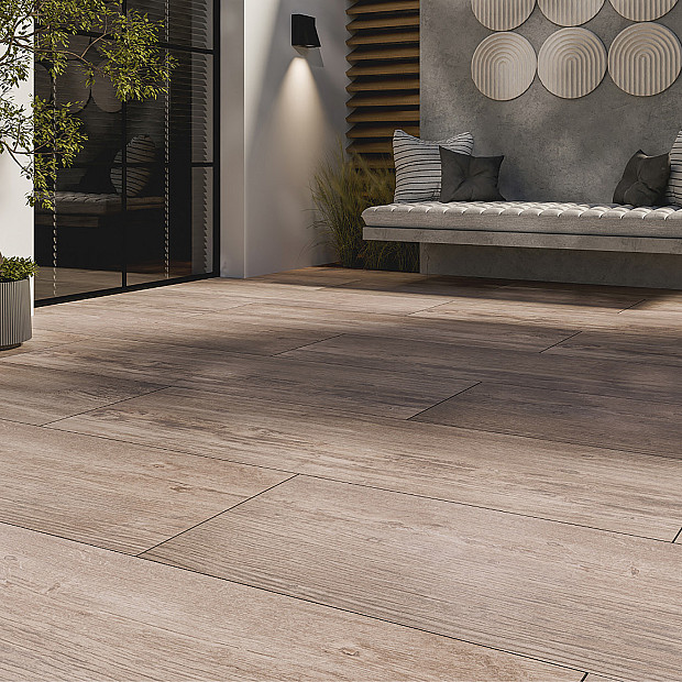 Keramiek Woodlook 40x120x3 cm Ronco Light