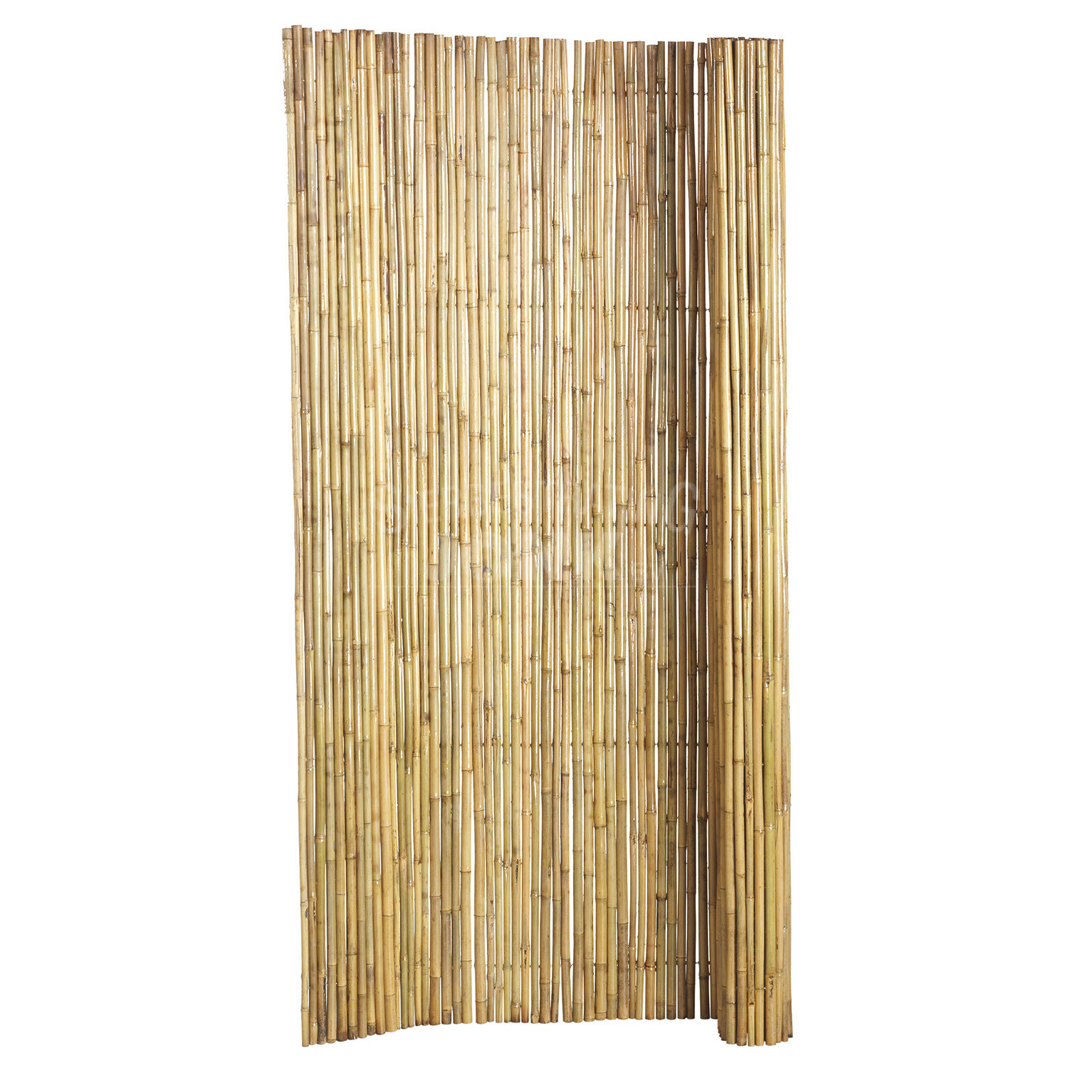 Likeur Cusco Grit Bamboescherm op rol, gelakt, 180 x 180 cm. - Sierbestrating Jonk B.V.